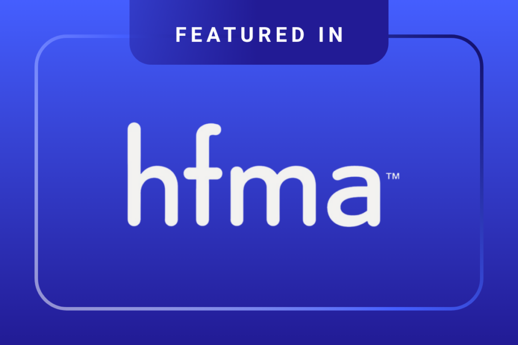 Featured in: HFMA