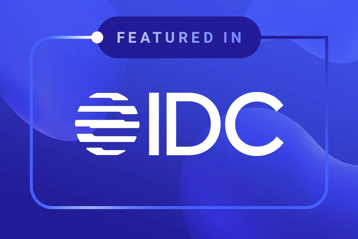 Featured in IDC Marketscape — media room thumbnail